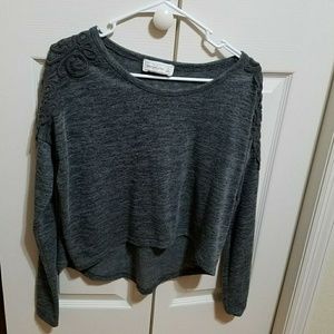 Abercrombie & Fitch crop sweatshirt